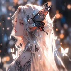 拥抱水中的月光