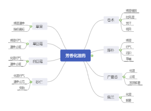 执业药师中药二：芳香化湿药