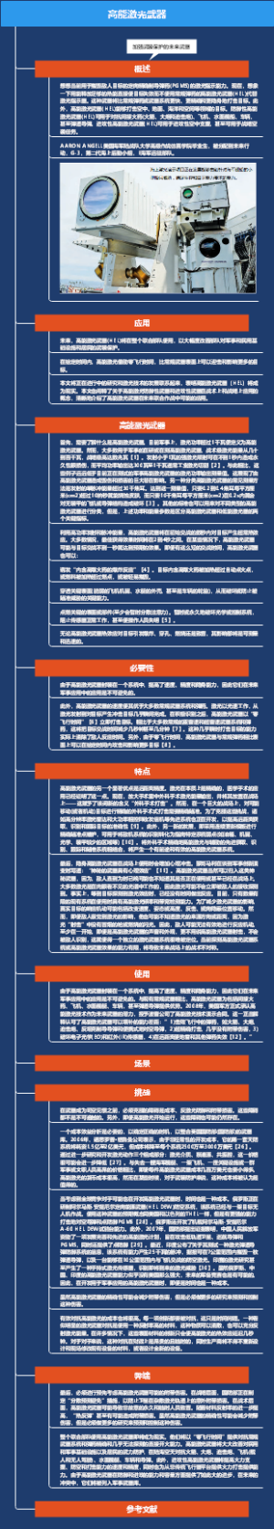 高能激光未来武器非常规武器