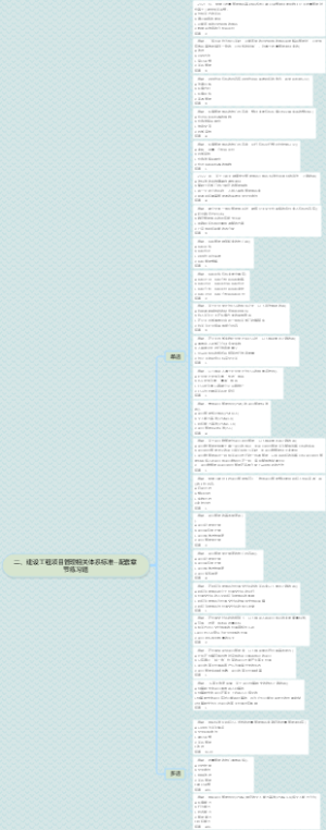二、建设工程项目管理相关体系标准--配套章节练习题