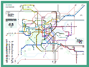 杭州都市圈轨道交通线路图（最新）