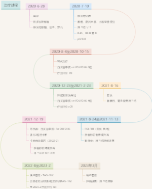 癌症LJM治疗经过思维导图