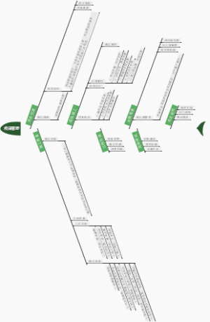 项目管理鱼骨图模板