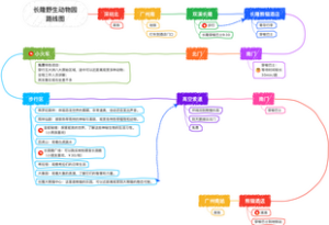 长隆野生动物园路线图