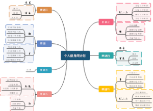 个人健身计划