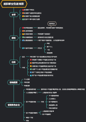 组织职业生涯规划
