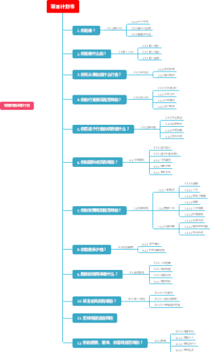 项目计划书怎么写