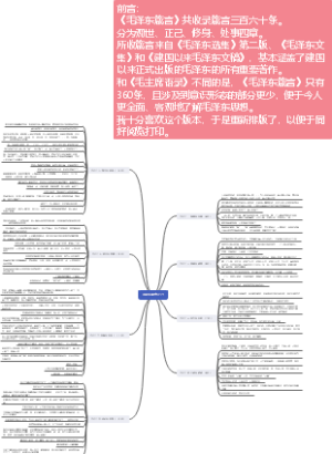 毛泽东箴言思维导图