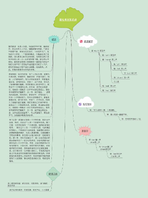 四年级下册语文第七单元知识梳理图