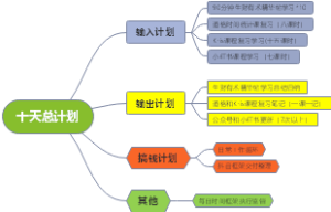 十天总计划