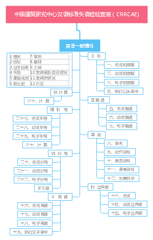 中国康复研究中心汉语标准失语症检查表（CRRCAE)