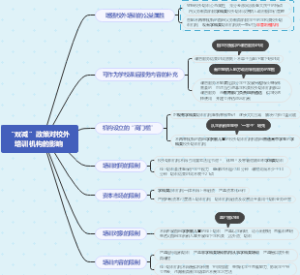 “双减”政策对校外培训机构的影响