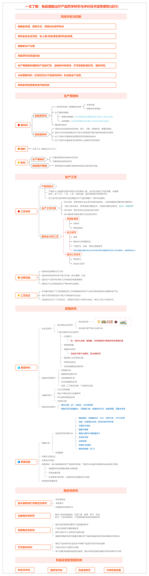 免疫细胞治疗产品药学研究与评价技术指导原则