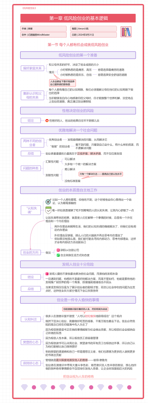 01.低风险创业的基本逻辑