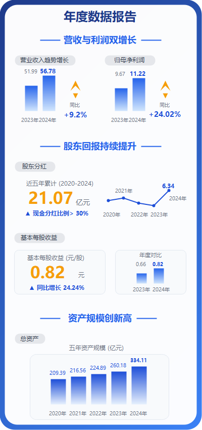 年度数据报告可视化图表