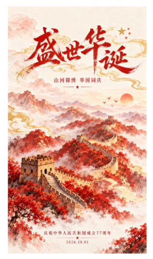 国庆海报
