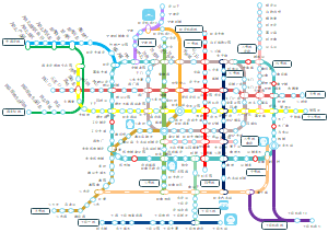 航京地铁图2021.5.3.1版本