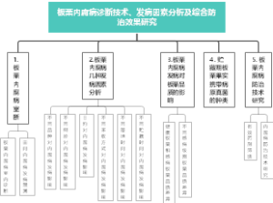 板栗内腐病诊断技术、发病因素分析及综合防治效果研究