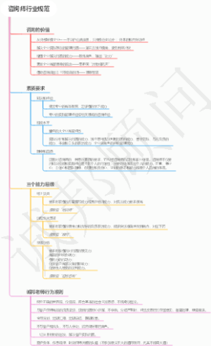 咨询师行业规范