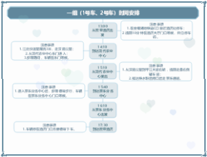 工作时间安排流程图