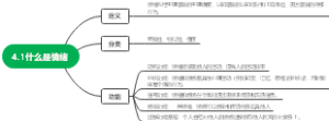 4.1什么是情绪