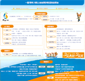 一图带你了解三亚亚洲沙滩运动会项目