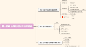 第十四章 全球化与世界法律发展【张文显法理学】