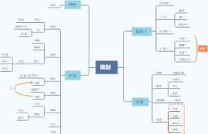 策划思维导图