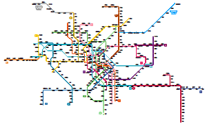 杭州市绍兴市地铁线路图（2024.02.11）