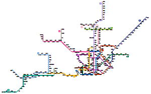 青岛市地铁线路图（2024.01.24）