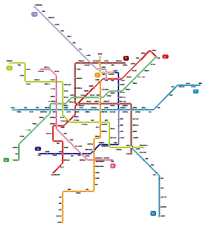 宁波市地铁线路图（2024.01.23）