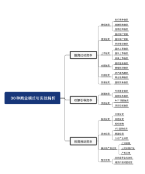 30种商业模式与实战解析