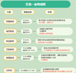五险一金有啥用