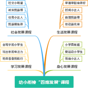 “四维发展幼小衔接课程