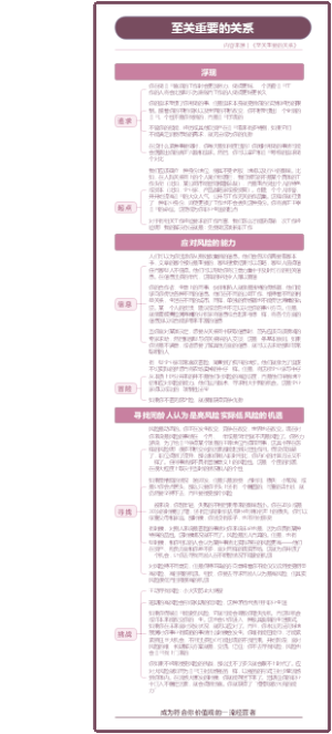 至关重要的关系 精简版 2023.7.19