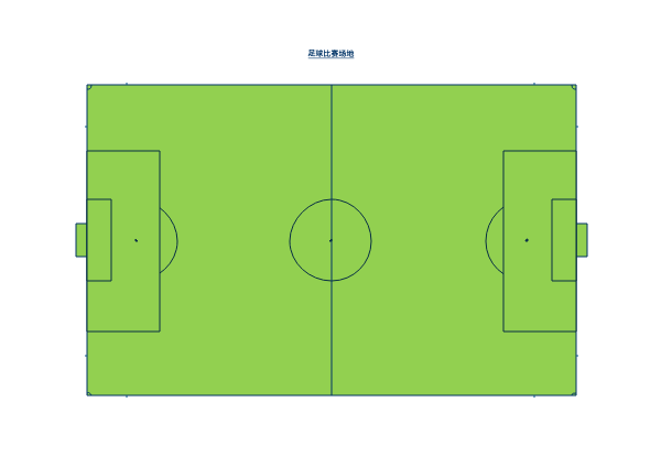 足球场平面图