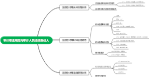《审计》第三章思维导图