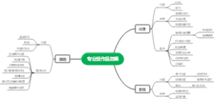 动漫作品效果思维导图