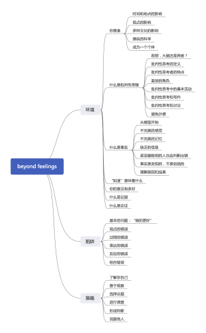 beyond feelings