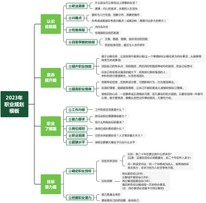 2023年职业规划模板