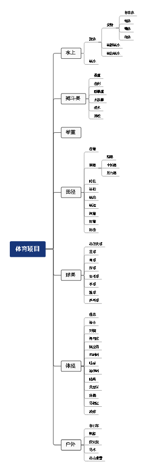 体育项目
