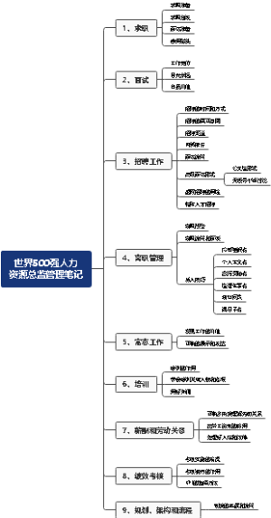 《世界500强人力资源总监管理笔记》读书笔记