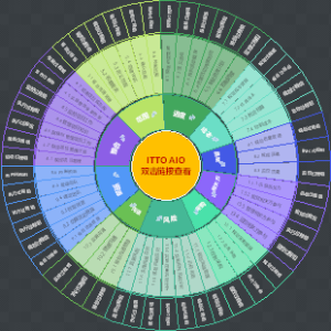 PMP十大知识领域 ITTO 饼状图 完整版 终结版 All in One