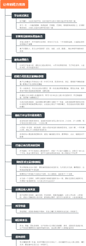 如何让你的精力充沛
