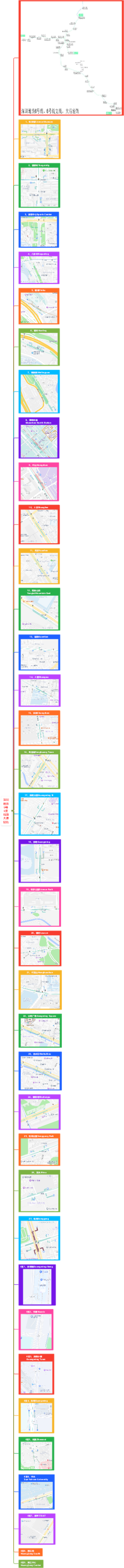 深圳地铁6号6支线路大浪轻轨