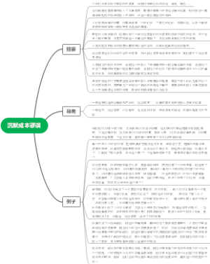 《沉默成本谬误》