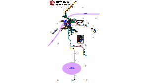 南京地铁线路图(2022年中)