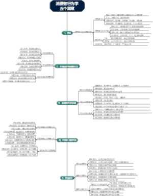 消费者行为学五个篇章