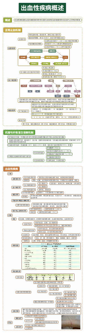 内科-出血性疾病概述