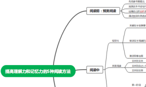 高效阅读（提高理解力和记忆力的5种阅读方法）